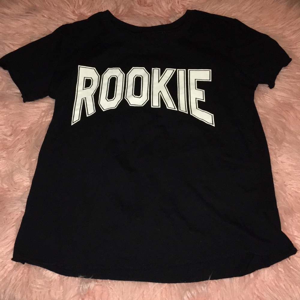 Forever 21 print distressed tee